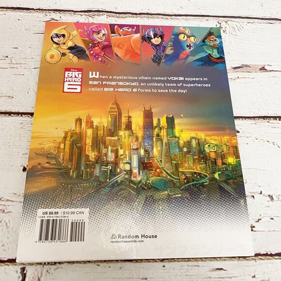 DISNEY | Big Hero 6 Hardcover Book - Picture 2 of 3